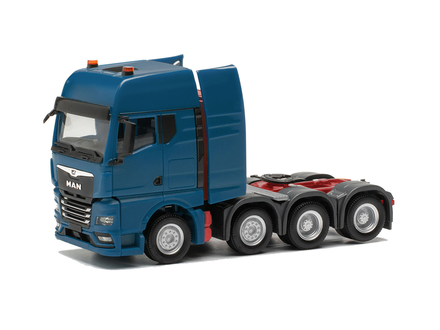 Herpa MAN TGX GX 4 Axle Heavy Duty Rigid Tractor Gentian Blue HA316965-003