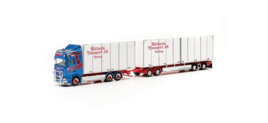 Herpa Scania CS 20 HD Swedish Box Truck Ruttners HO Gauge HA317023