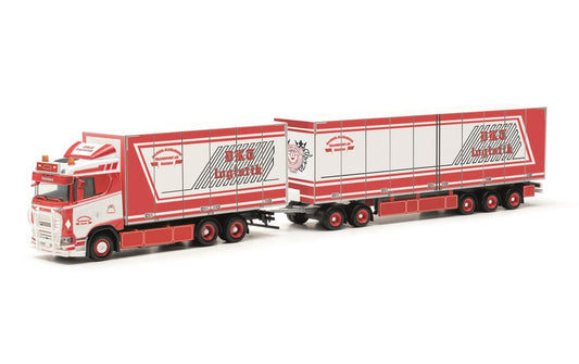 Herpa Scania CS 20 ND Swedish Box Truck Daniel Karlsson HO Gauge HA317535