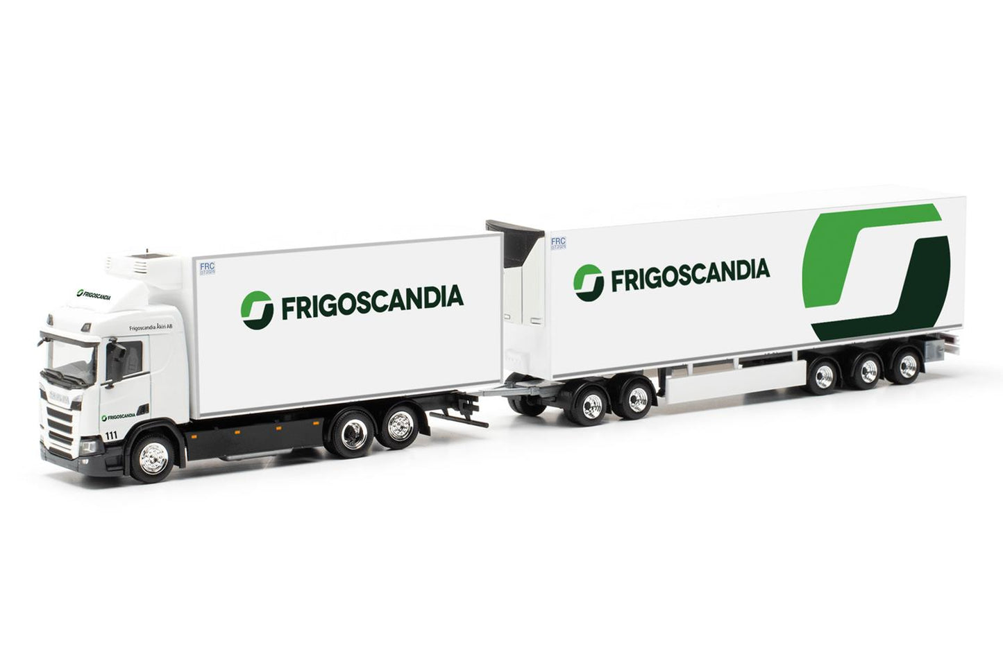 Herpa Scania CR20 ND Refrigerated Swedish Box Truck Frigoscandia HO Gauge 317702
