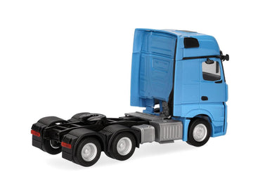 Herpa MB Actros L Gigaspace 3 Axle 6x4 Rigid Tractor Light Blue HA317917-002