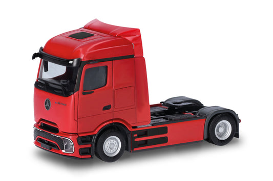 Herpa 318204 MB eActros 600 ProCabin Rigid Tractor Unit Red HO Gauge