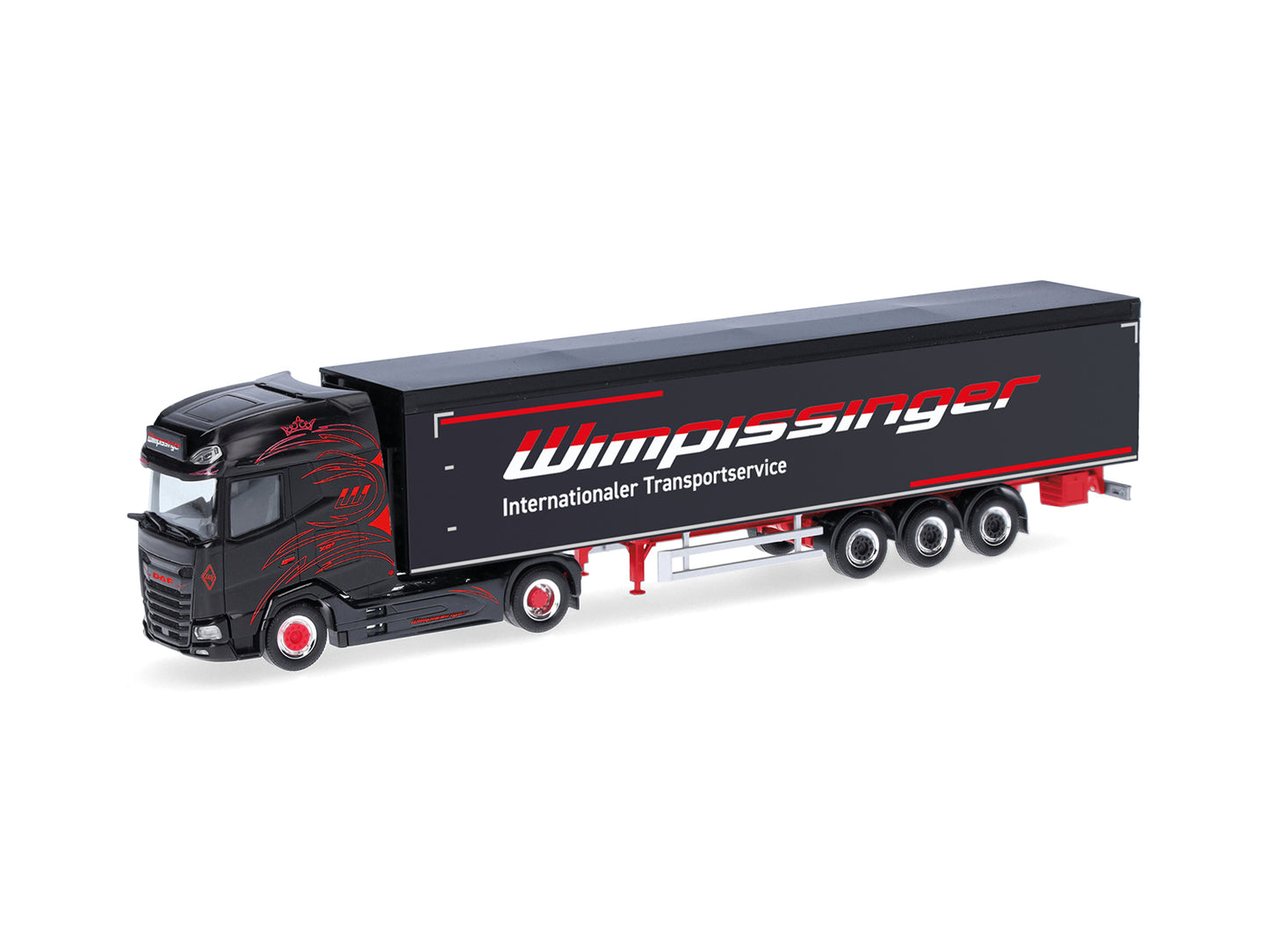Herpa DAF XG+ Walking Floor Semitrailer Wimpissinger HA318464 HO Gauge