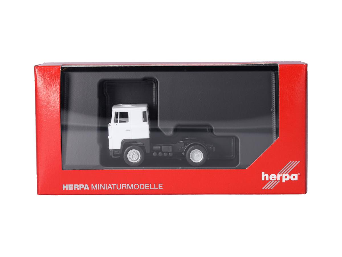 Herpa Scania 141 2 Axle Rigid Tractor White HA318969-002 HO Gauge