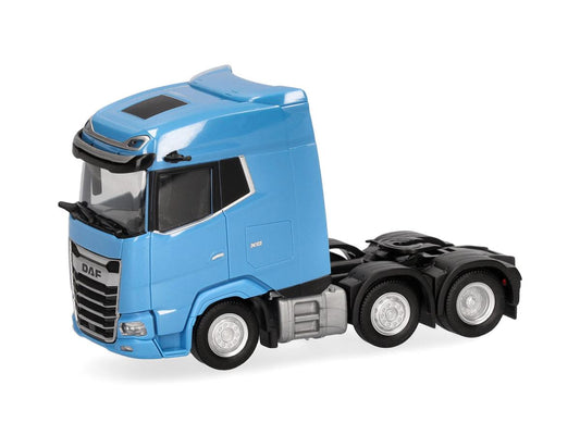 Herpa DAF XG 3 Axle Rigid Tractor Light Blue HA318983-002 HO Gauge
