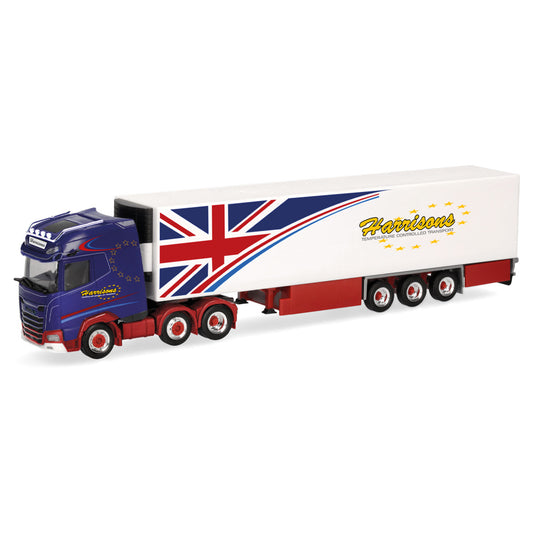 Herpa DAF XG+ Refridgerated Box Semi-Trailer Diecast Lorry OO Gauge