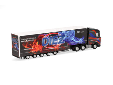 Herpa DAF XG+ 15m Volume Semitrailer Diez HA319263 HO Gauge