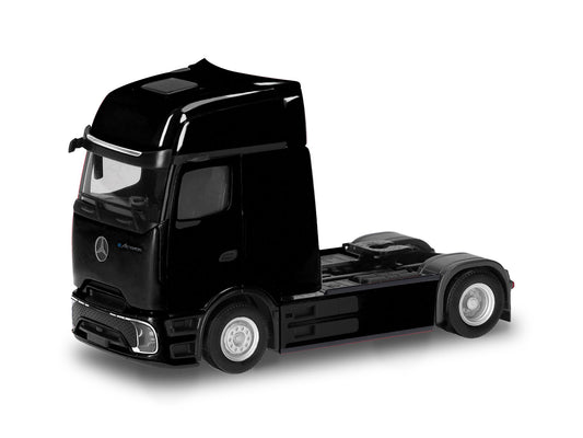 Herpa MB eActros 600 ProCab Gigaspace 2 Axle Rigid Tractor Black 319447 HO Gauge