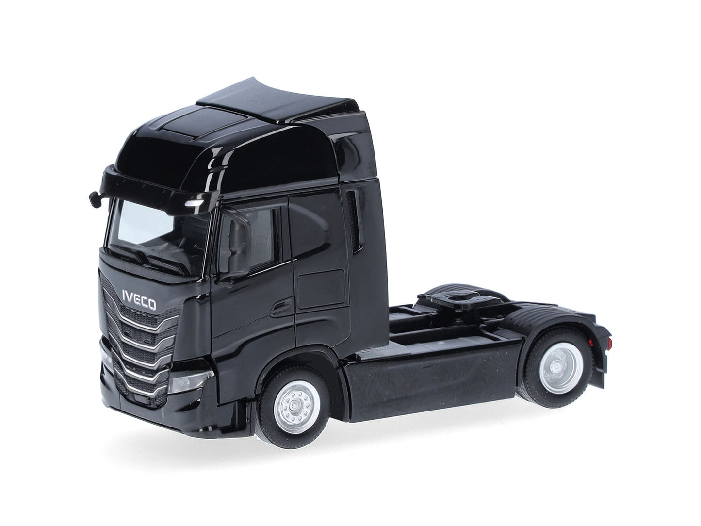 Herpa Iveco S-Way MY24 2 Axle Rigid Tractor Black HA319461 HO Gauge