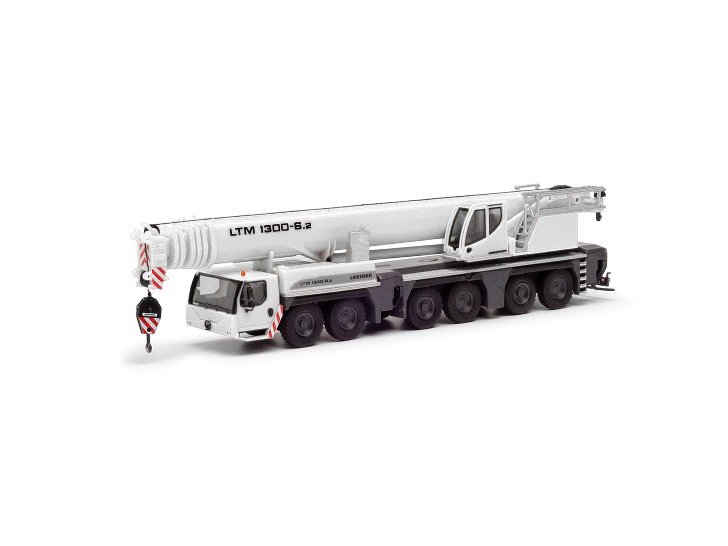 Herpa Liebherr LTM 1300-6.2 Mobile Crane White HA319560 HO Gauge