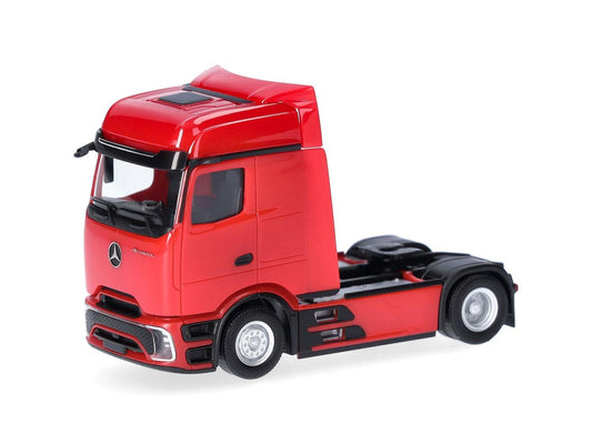 Herpa MB Actros L ProCabin Bigspace 2 Axle Rigid Tractor Red HA320207 HO Gauge