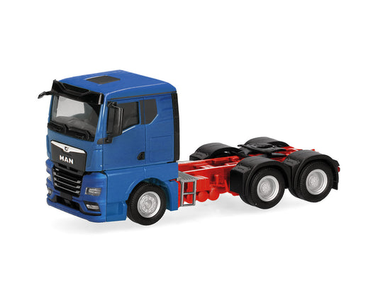 Herpa MAN TGX GN 3 Axle Rigid Tractor Blue HA320566 HO Gauge