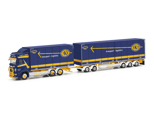 Herpa Scania CS 20 HD High Roof Swedish Box Truck JKT HA320740 HO Gauge