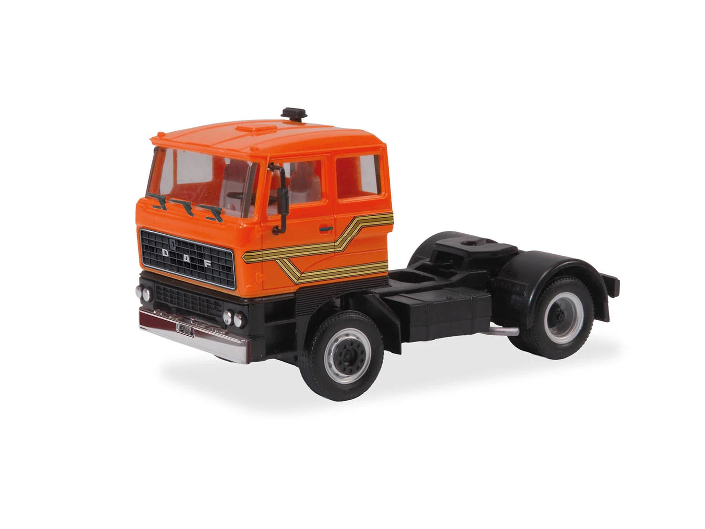 Herpa DAF 2800 2 Axle Rigid Tractor Orange HA321198 HO Gauge