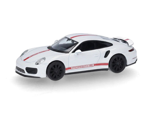 Herpa Porsche 911 (991) Turbo Carrera White HA420358-002 HO Gauge