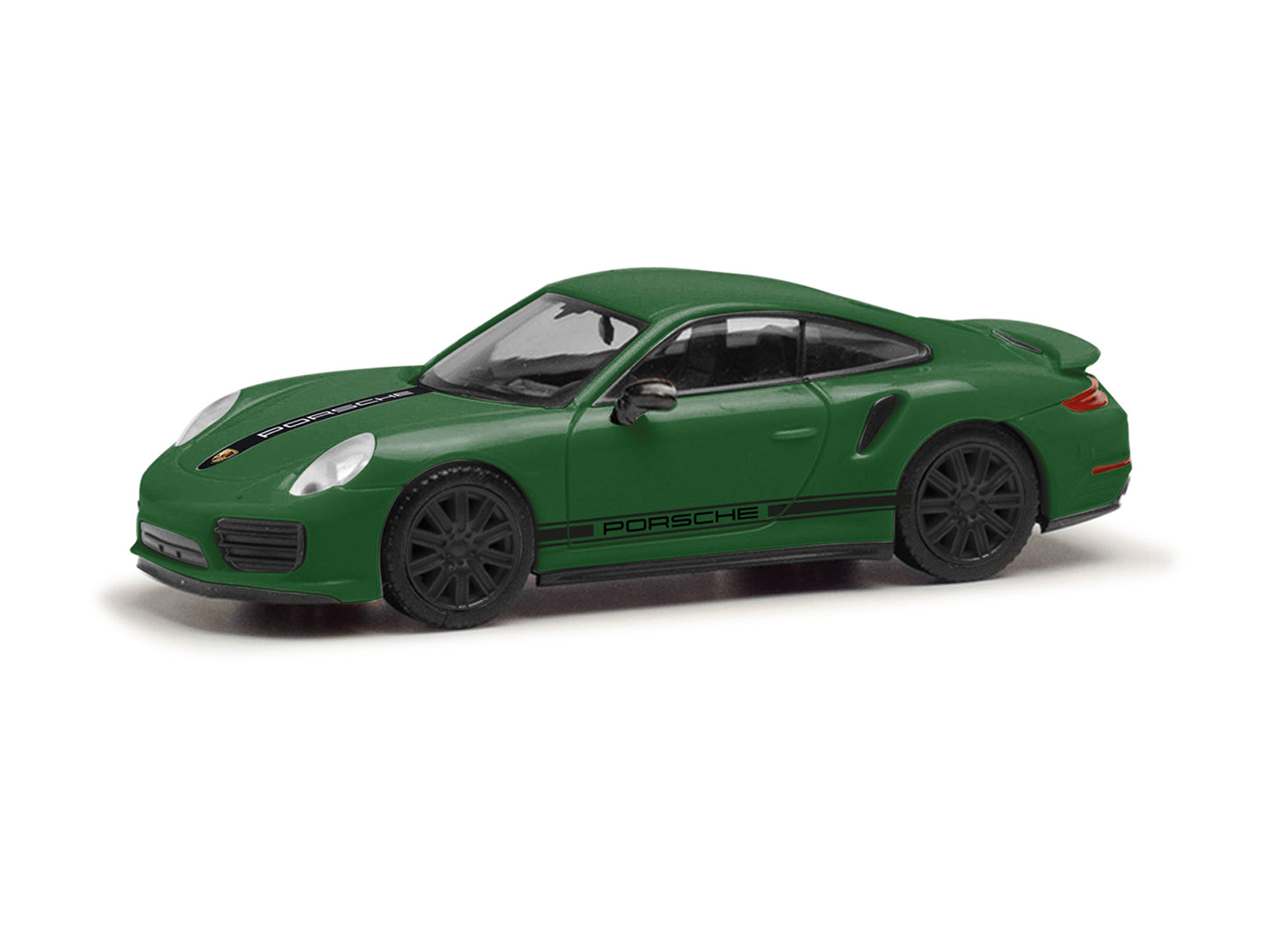 Herpa Porsche 911 (991) Turbo British Racing Green HA420358 HO Gauge