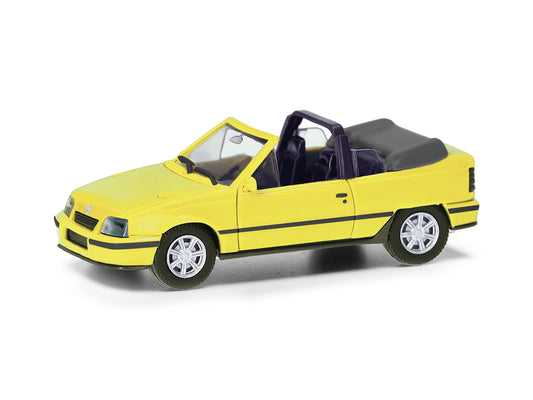 Herpa Opel Kadett E Gsi Cabriolet Jamaica Yellow HA421027 HO Gauge