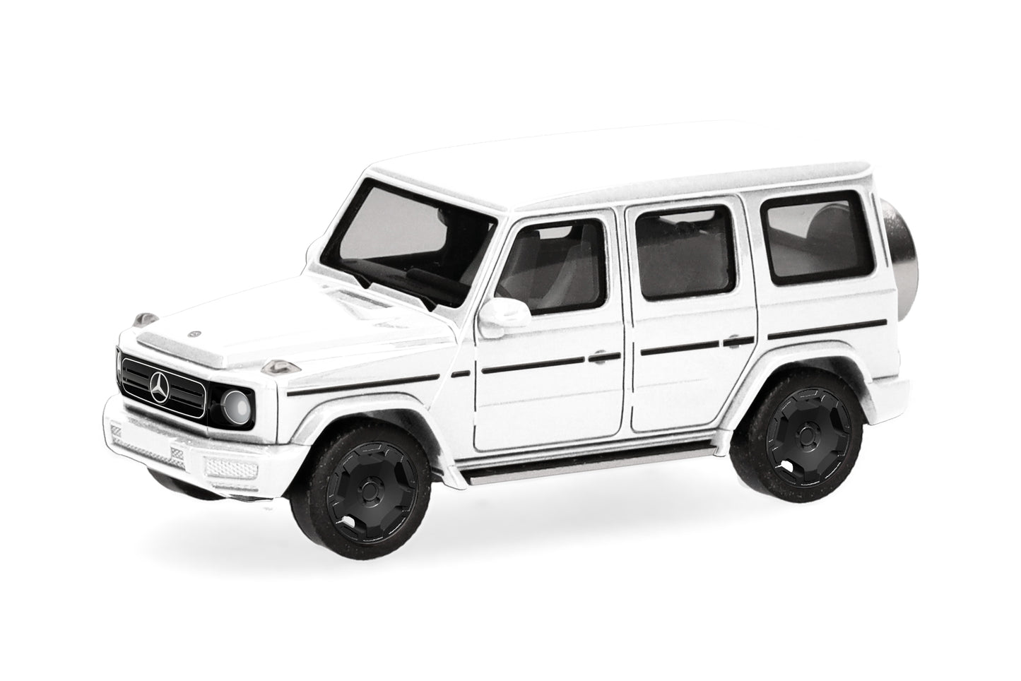 Herpa MB G580 EQ Technology (N465) White HA421195 HO Gauge