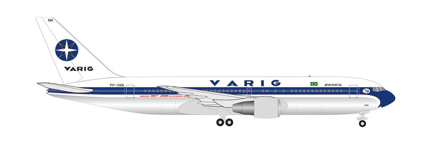 Herpa Wings Boeing 767-200 Varig PP-VNN (1:500) HA536448 1:500