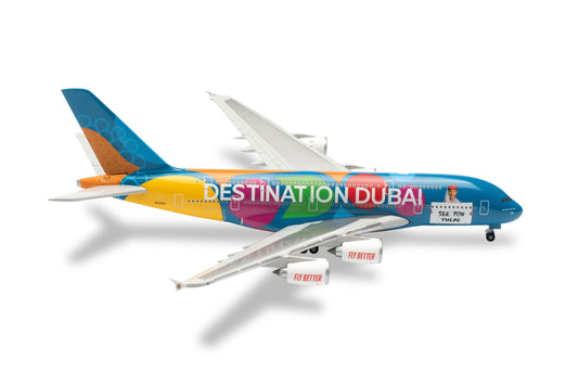 Herpa Airbus A380 Emirates Destination Dubai A6 -EEW (1:500) HA536905-001