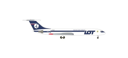 Herpa Ilyushin IL-62M LOT Polish Airlines SP-LBB (1:500) 1:500 HA537322