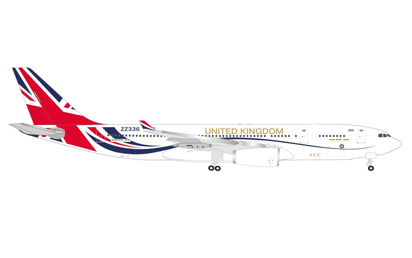 Herpa Airbus A330 MRTT United Kingdom Government ZZ336 (1:500) 1:500 HA537414