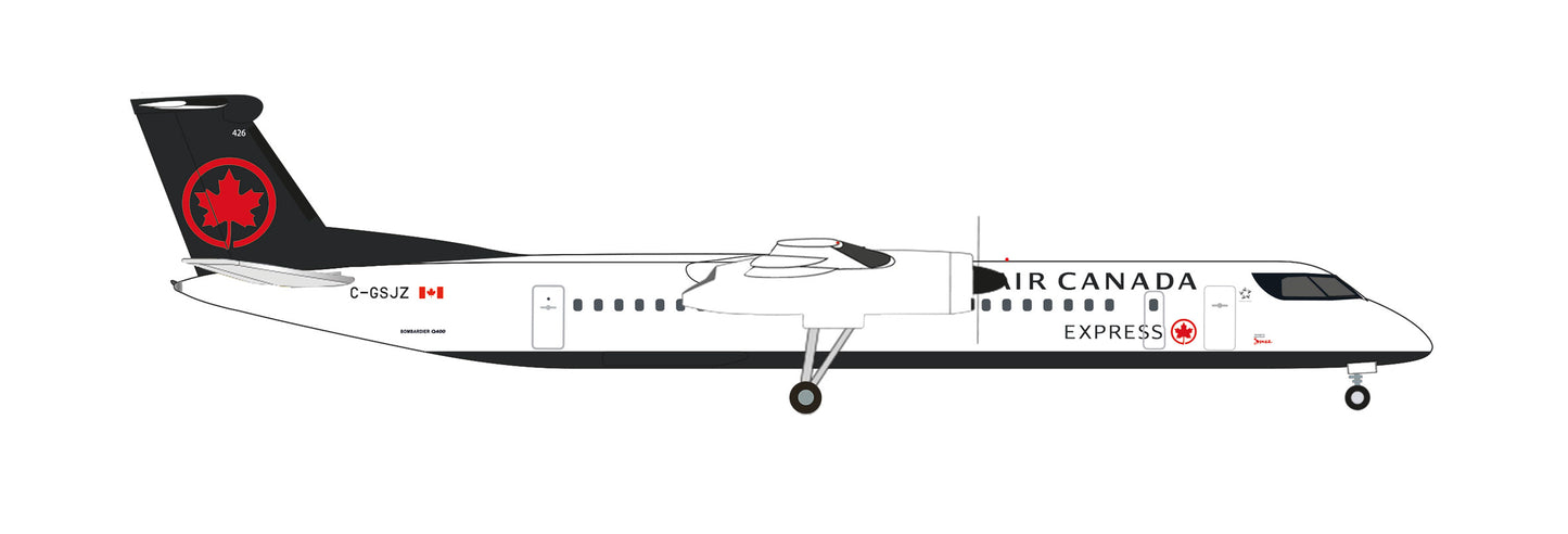 Herpa Bombardier Q400 Air Canada C-GSJZ (1:500) HA538091