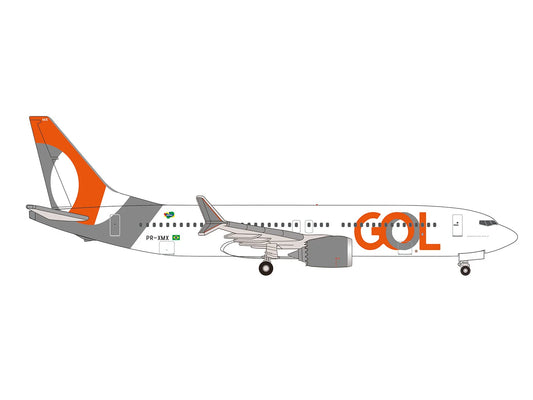 Herpa Wings Boeing 737 Max 8 GOL Linhas Aereas PR-XMX (1:500) HA538459 1:500