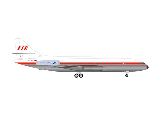 Herpa Wings Sud Aviation Caravelle LTU D-ABAF Nordrhein West (1:500) HA538527