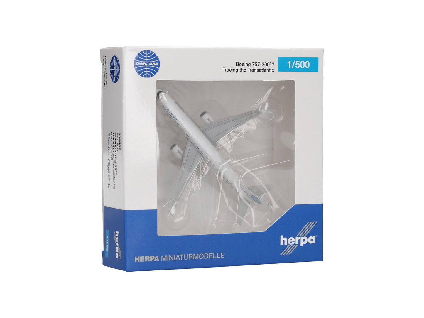 Herpa Wings Boeing 757-200 Pan Am TF-FIC Yankee Clipper II (1:500) HA538602