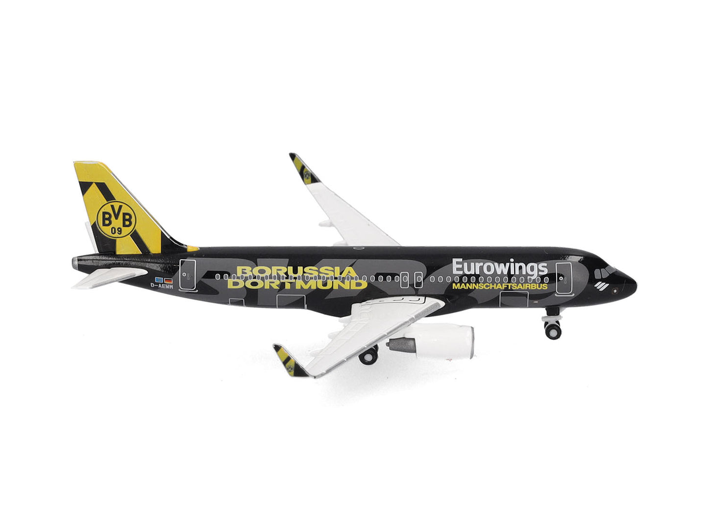 Herpa Wings Airbus A320 Eurowings BVB Mannschaftsairbus 2025 (1:500) HA538657