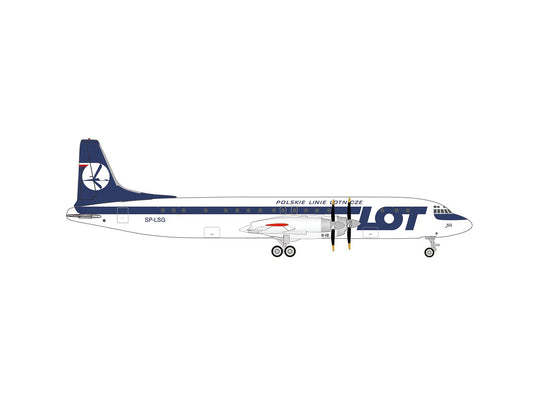 Herpa Ilyushin IL-18 LOT Polish Airlines Late SP-LSG HA538794 1:500