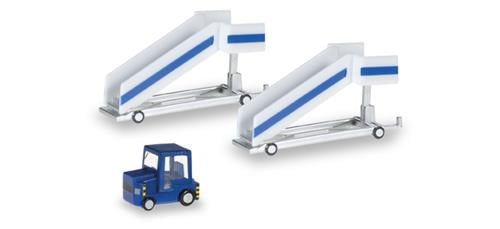 Scenix - Passenger Stairs with Tractor (1:200)