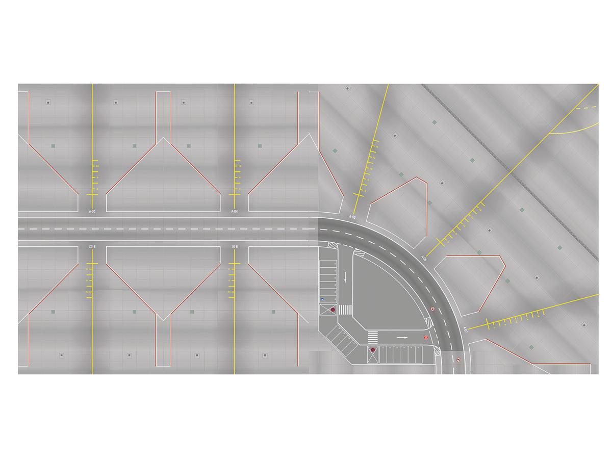 Herpa Apron/Tower Plates (1:200) 1:200 HA558969-001