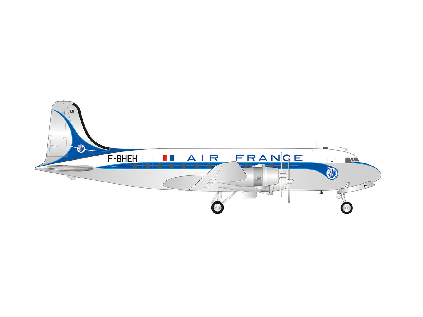 Herpa Wings Douglas DC-4 Air France F-BHEH (1:200) HA571104-001 1:200