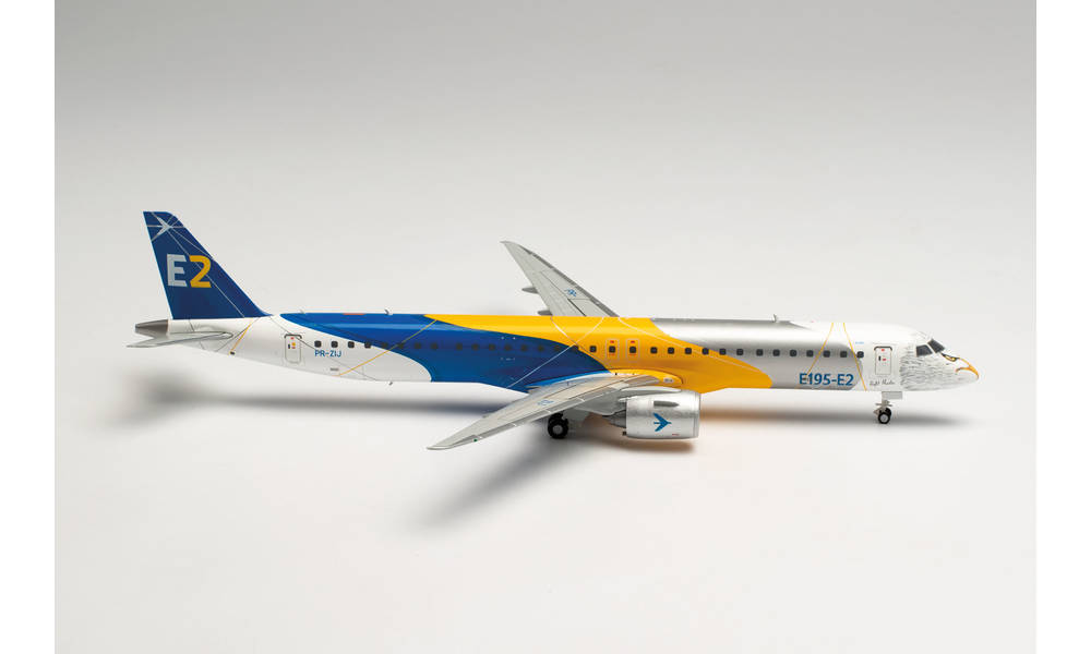 Herpa Wings Embraer E195-E2 Profit Hunter Golden Eagle PR-ZIJ (1:200) HA572064 1:200