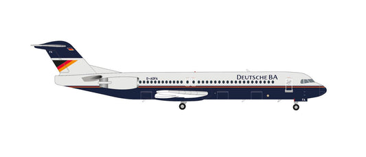 Herpa Wings Fokker 100 Deutsche BA D-ADFA (1:200) HA572279 1:200