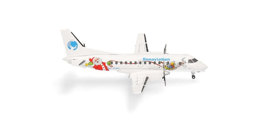 Herpa Saab 340 Finnaviation OH-FAH 'Santa' (1:200) HA573245