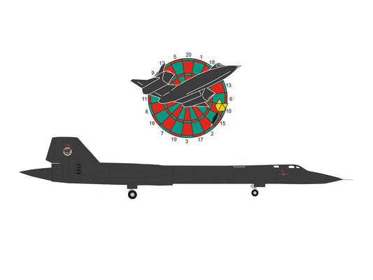 Herpa Lockheed SR-71A Blackbird USAF RAF Mildenhall HA573283 1:200