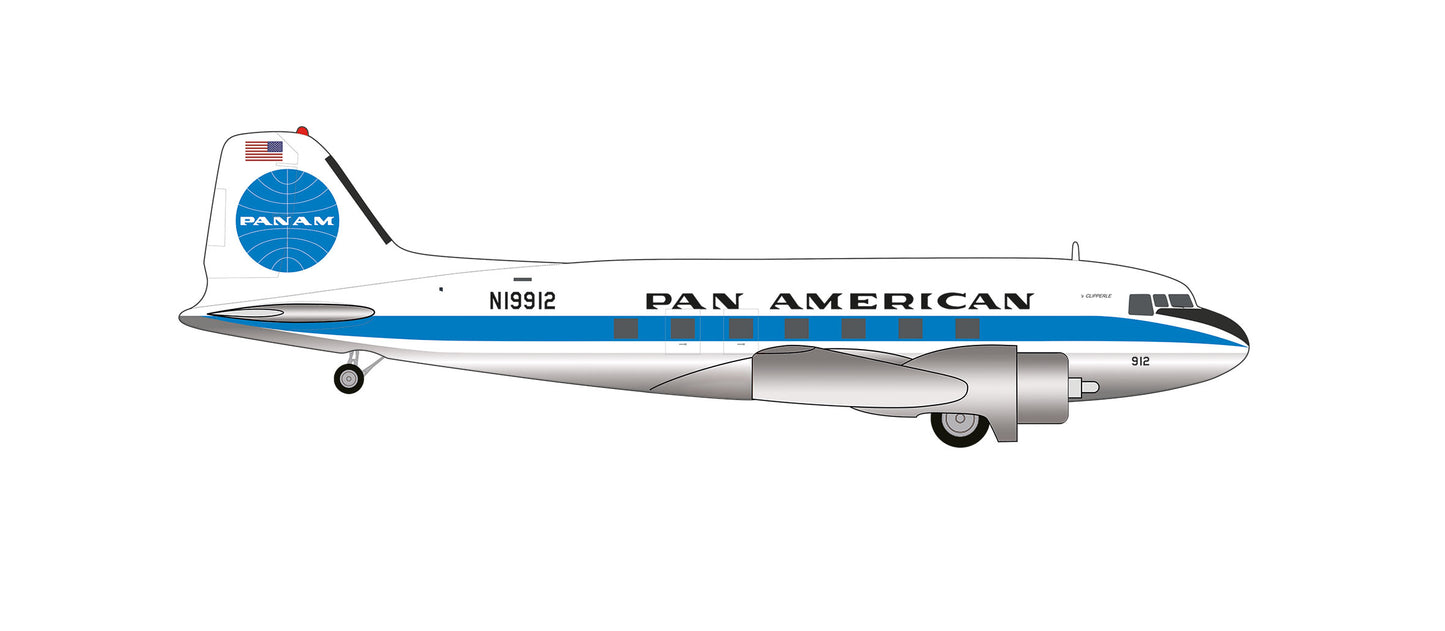 Herpa Douglas DC-3 Pan American World Airways N19912 (1:200) HA573382