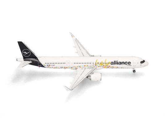 Herpa Airbus A321neo Lufthansa Help Alliance D-AIEP HA573900 1:200