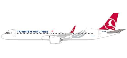 Herpa Wings Snapfit - Turkish Airlines Airbus A321neo TC-LSA 1:200 Diecast Model
