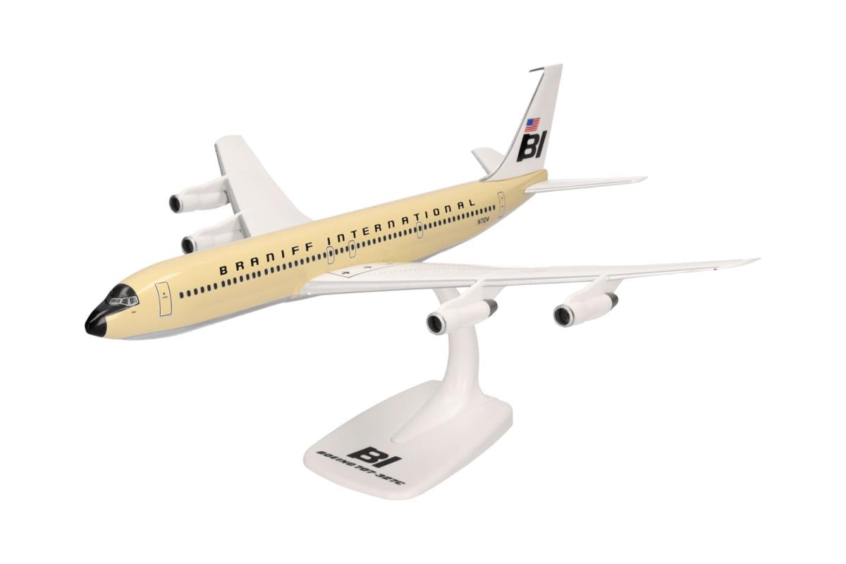 Herpa Snapfit Boeing 707-320 Branff International Beige (1:144) 1:144 HA614023