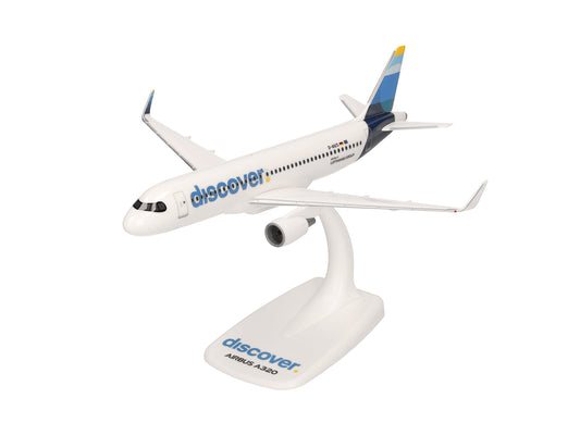 Herpa Snapfit Airbus A320 Discover D-AIUS (1:200) HA614290
