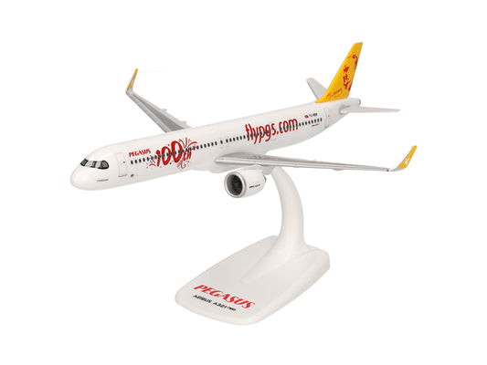 Herpa Snapfit Airbus A321neo Pegasus 100yr TC-RDP (1:200) HA614320