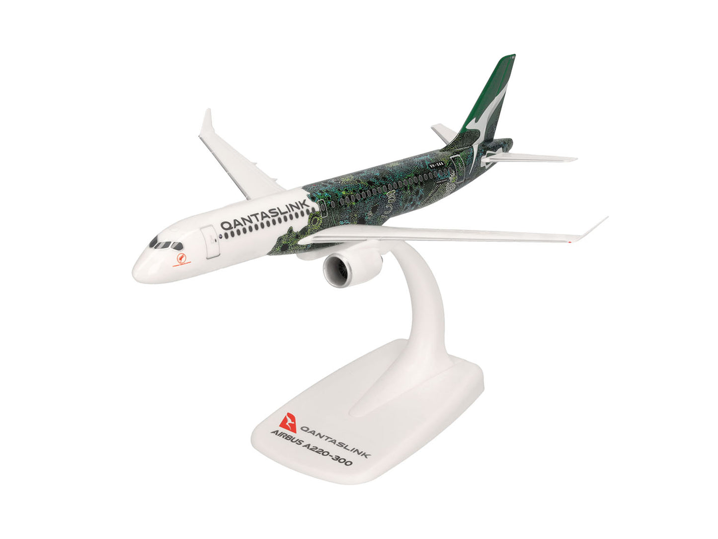 Herpa Wings Snapfit Airbus A220-300 QantasLink Flying Art (1:200) HA614399 1:200