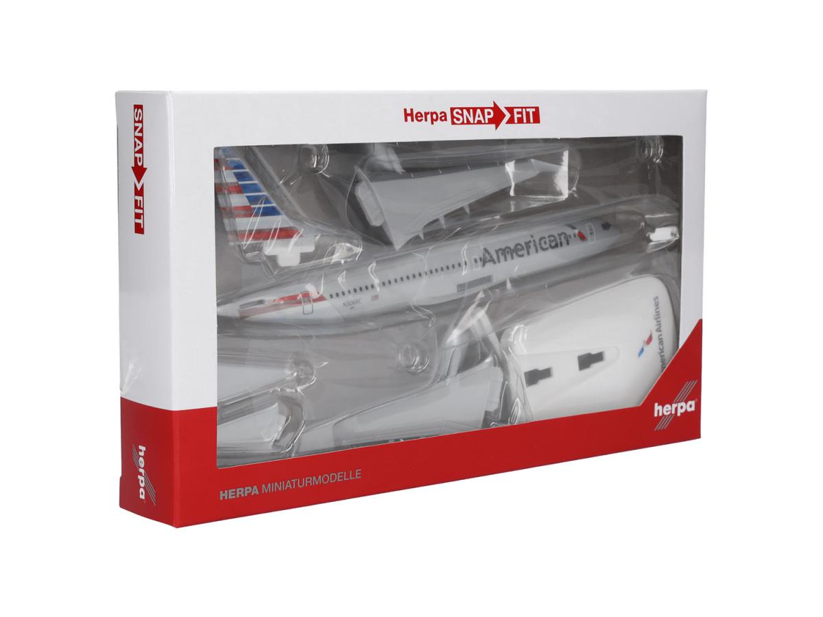 Herpa Wings Snapfit Boeing 737 Max 8 American Airlines N306RC (1:200) HA614580