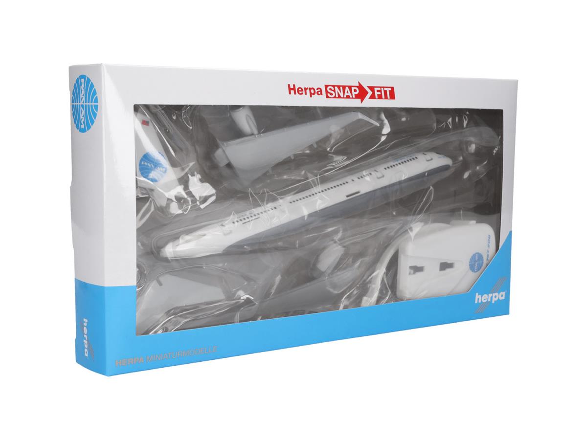 Herpa Wings Snapfit Boeing 757-200 Pan Am TF-FIC (1:200) HA614603 1:200