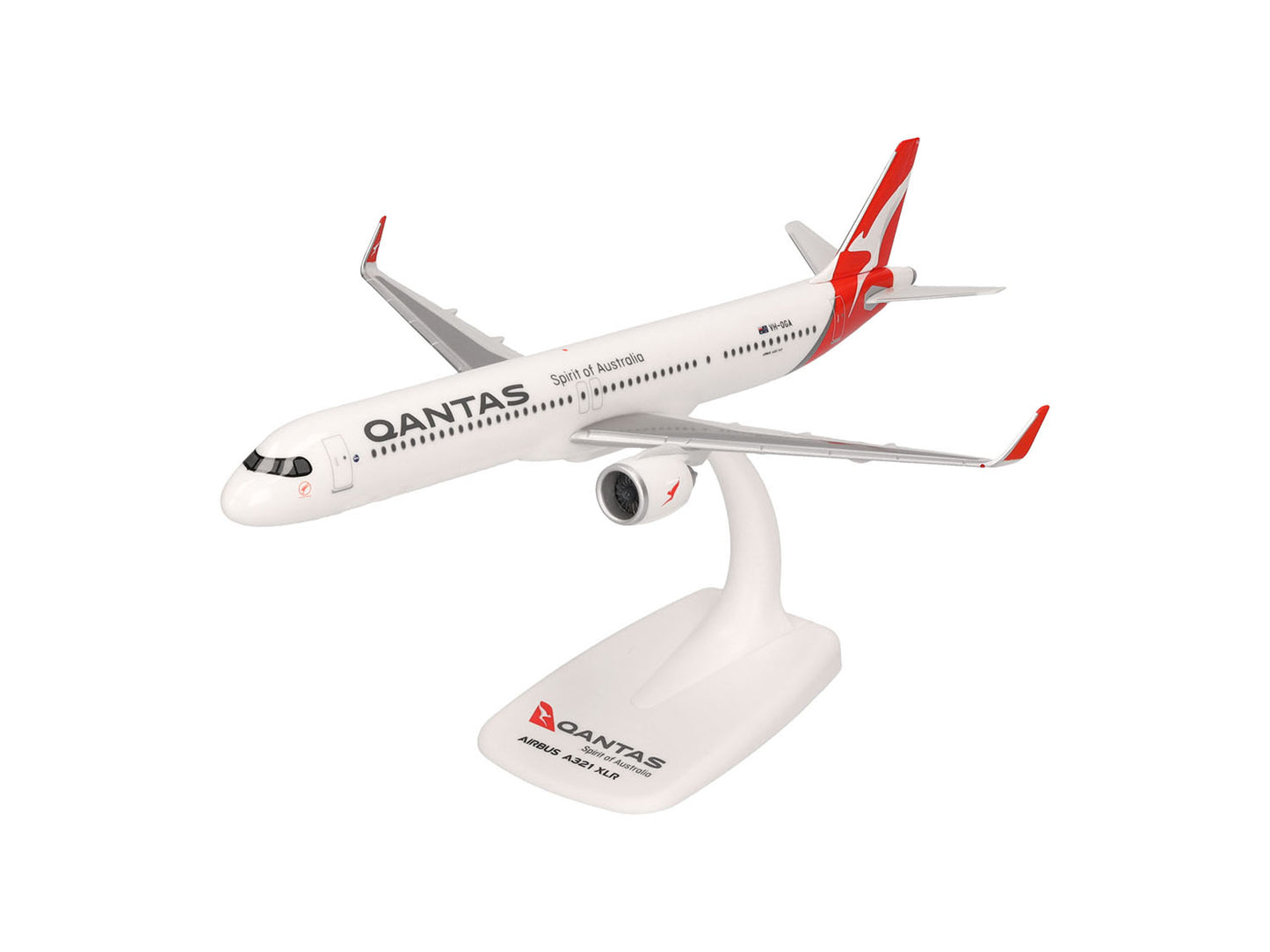 Herpa Wings Snapfit Airbus A321XLR Qantas VH-OGA Great Ocean Rd(1:200) HA614610