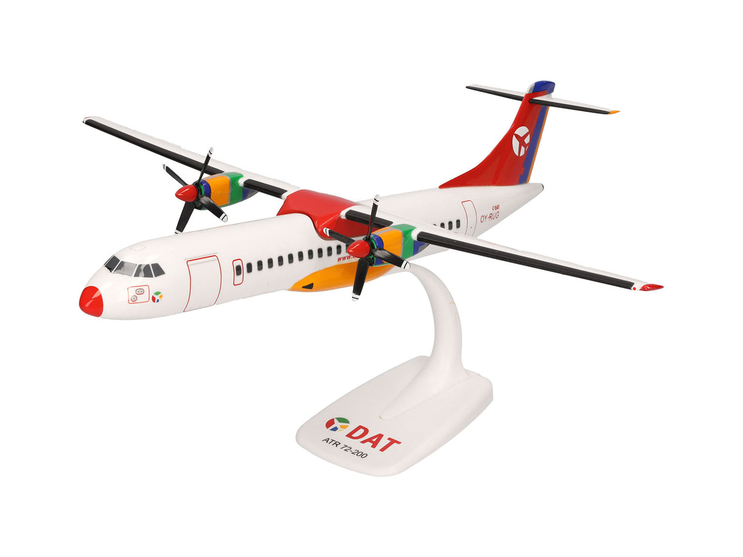 Herpa Wings Snapfit ATR-72-200 DAT OY-RUG (1:100) HA614740 1:100